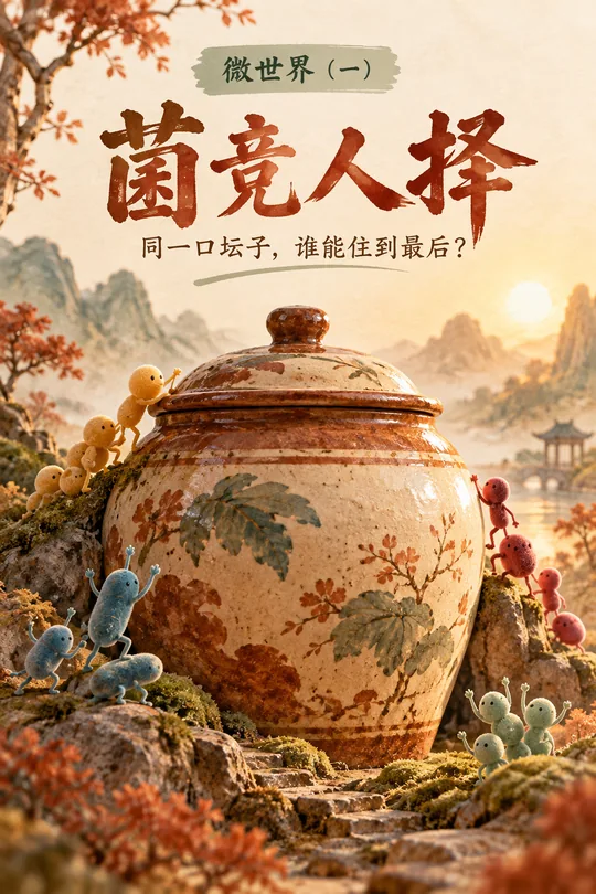 微世界（一）菌竞人择课程海报