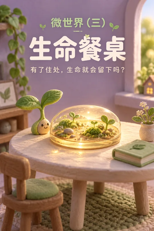 微世界（三）生命餐桌课程海报