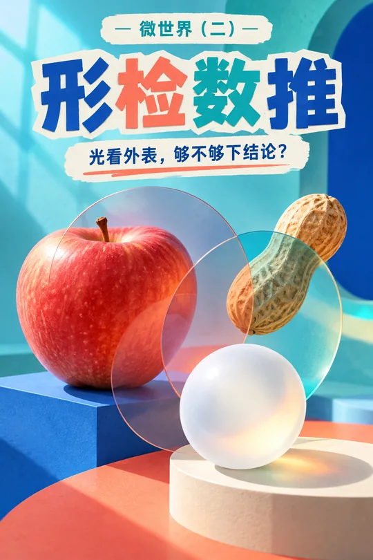 微世界（二）形检数推课程海报