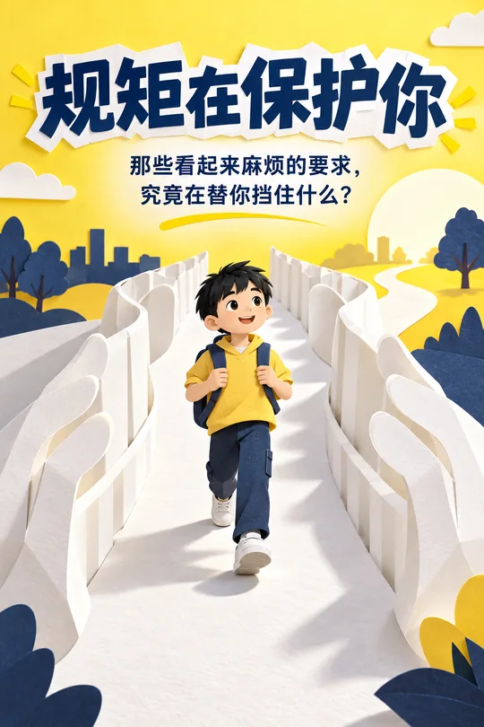 规矩在保护你课程海报