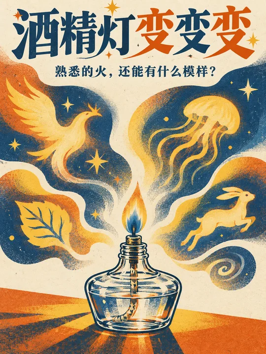酒精灯变变变课程海报