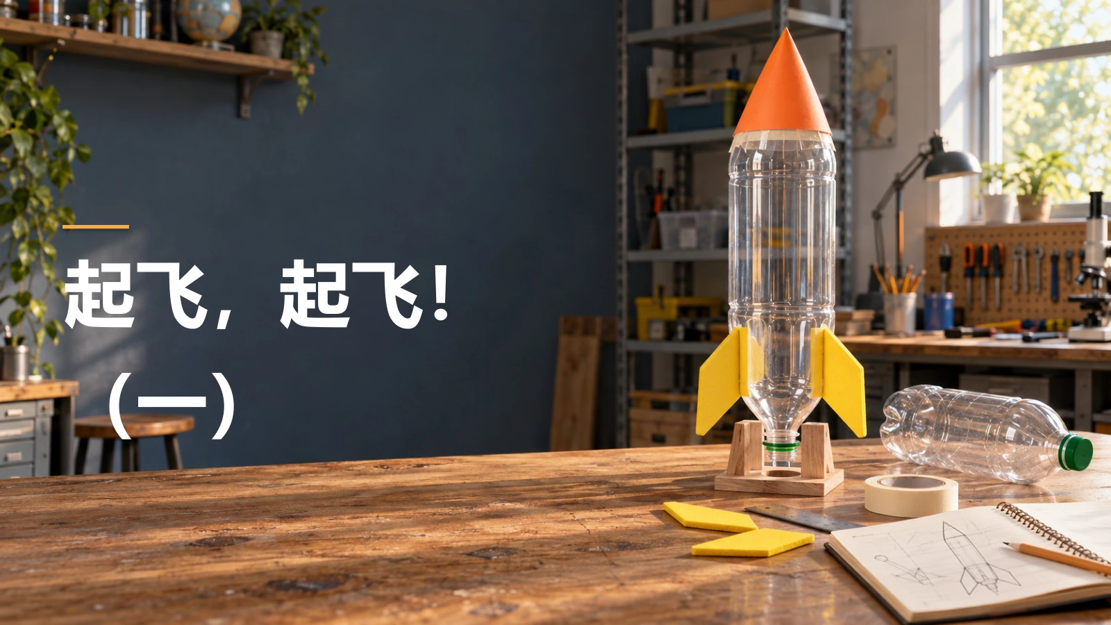 起飞，起飞！（一） · 教学PPT封面